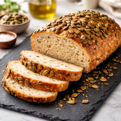 Pan de semillas de calabaza