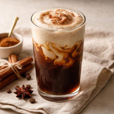 Pumpkin spice cream cold brew
