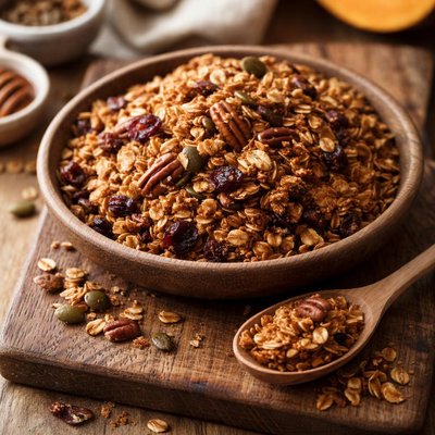 Pumpkin spice granola