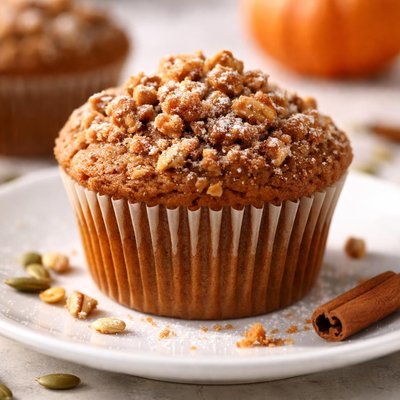 Pumpkin spice muffin