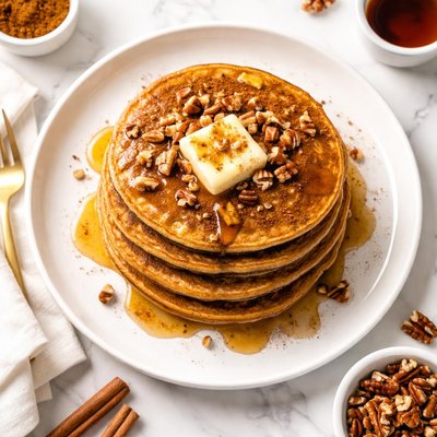 Pumpkin spice pancake