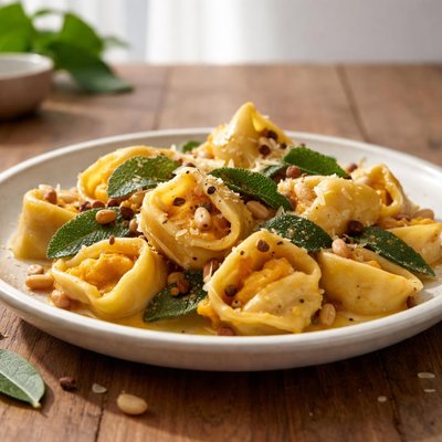 Pumpkin tortellini