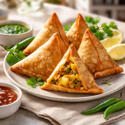 Punjabi aloo samosa