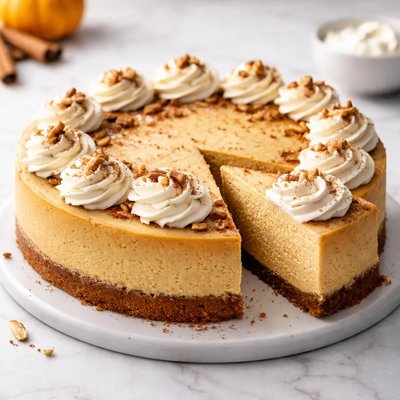 Punpkin cheesecake