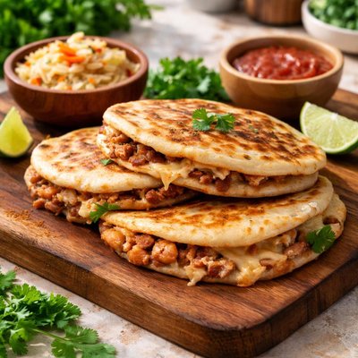 Pupusa mixta
