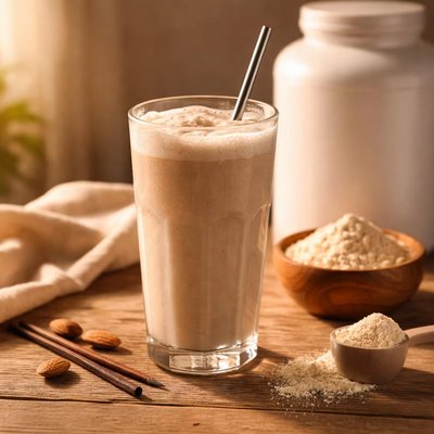 Pure protein powder shake