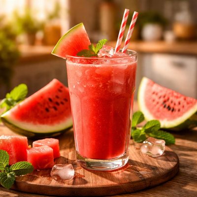 Pure water melon juice
