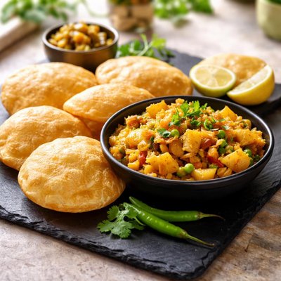 Puri bhaji