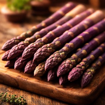 Purple asparagus