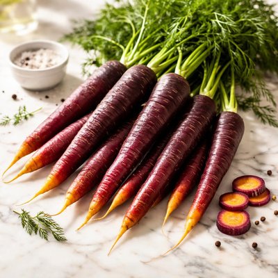 Purple carrots