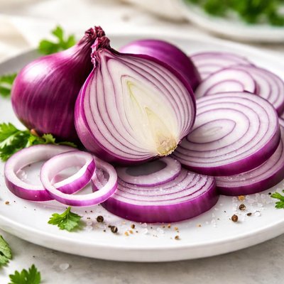 Purple onions