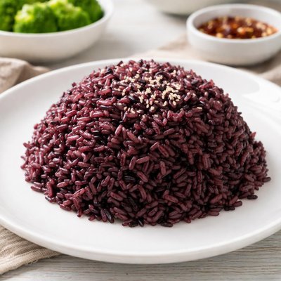 Purple rice