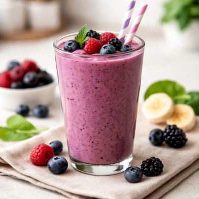 Purple smoothie