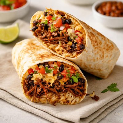 Qdoba birria burrito
