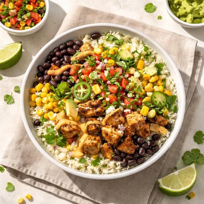 Qdoba bowl chicken
