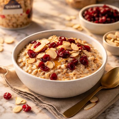 Quaker almond cranberry oatmeal