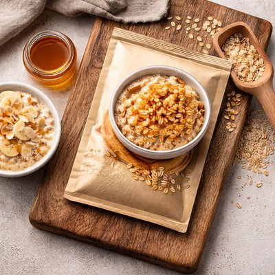 Quaker protein golden syrup oats