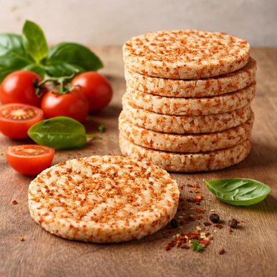 Quaker tomato and basil rice cake