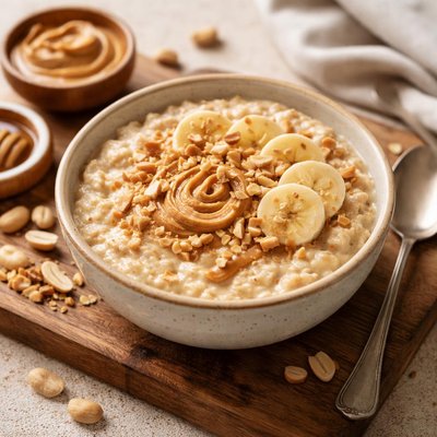 Quakers peanut butter porridge