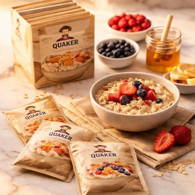 Quakers portien oats sachets