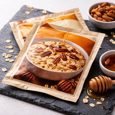 Quakers protein golem syrup oats sachets