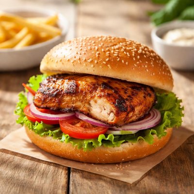 Quarter  chicken sandwich