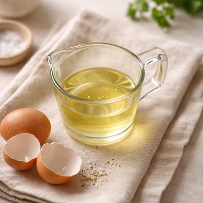 Quarter cup of egg whites