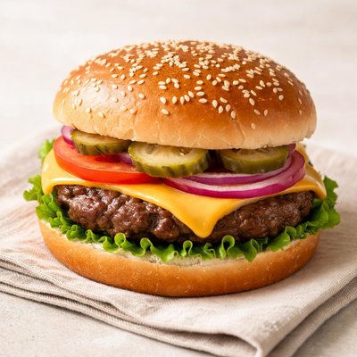 Quarter pound burger