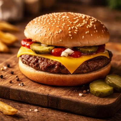 Quarter pound cheese burger mc donalds