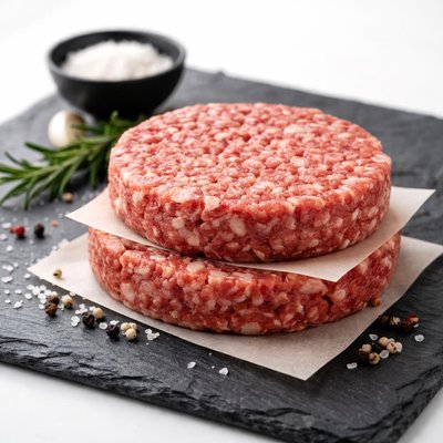 Quarter pound patty meat