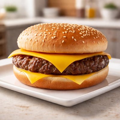 Quarter pounder just meat and cheese