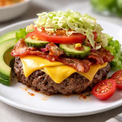 Quarter pounder with cheese no bun