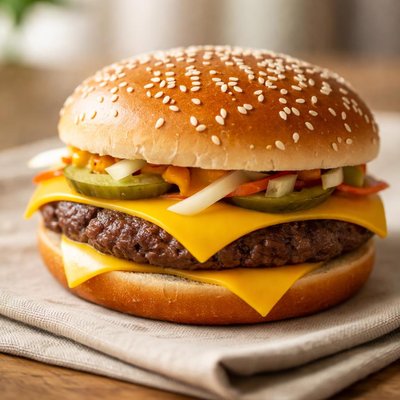 Quarter pounder with cheese without ketchup