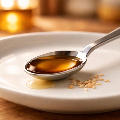 Quarter teaspoon of sesame oil