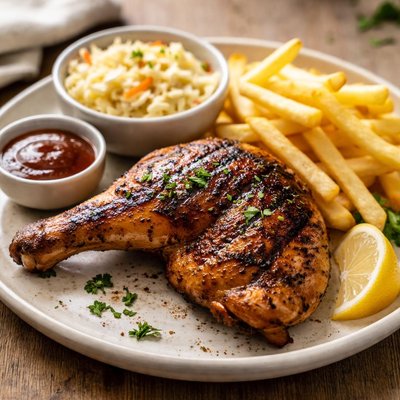 Quater grilled chicken