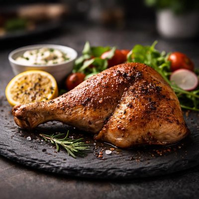 Quater of a whole chicken