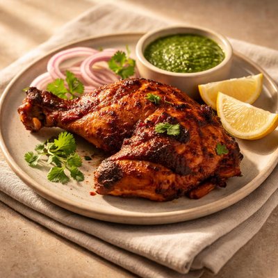 Quater tandoori chicken