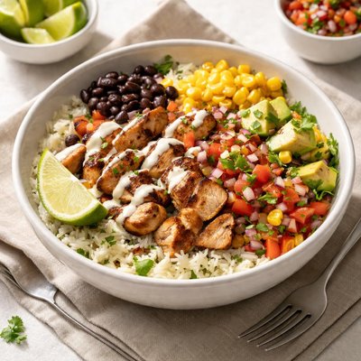 Quesada chicken burrito bowl