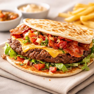 Quesadilla burger