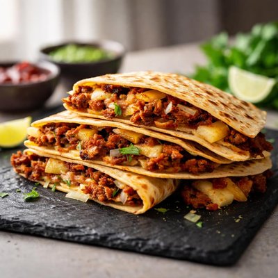 Quesadilla de al pastor