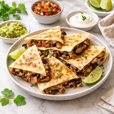 Quesadilla de hongos