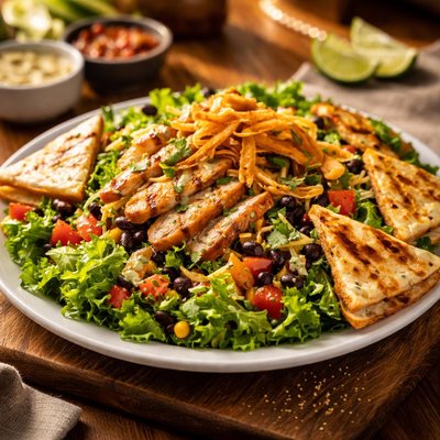 Quesadilla explosion salad