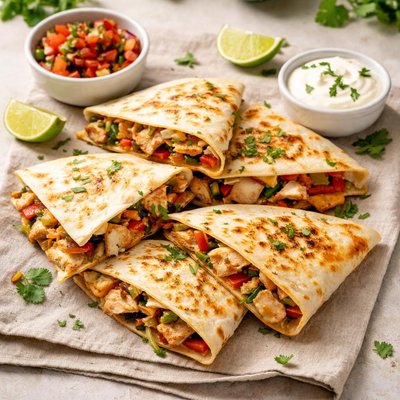Quesadilla with chicken