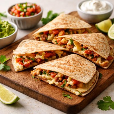 Quesadillas almond tortillas
