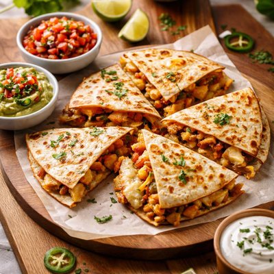 Quesidia cheese chicken