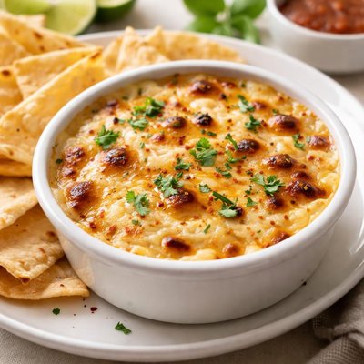 Queso gratinado