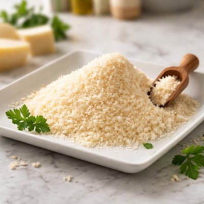 Queso parmesano en polvo