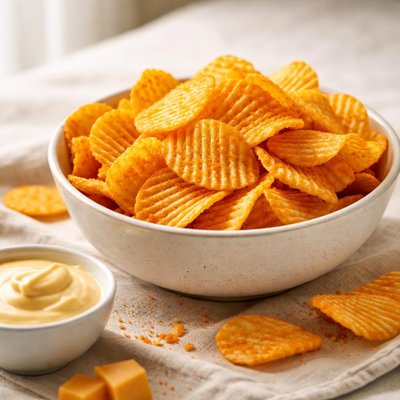 Queso ruffles
