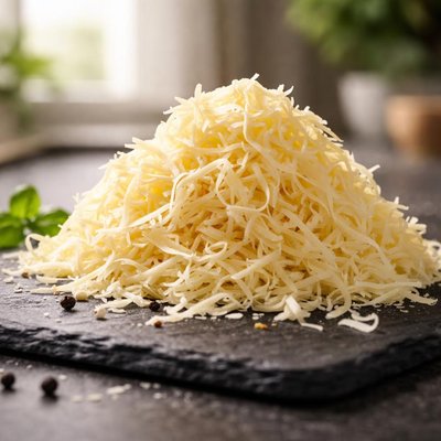 Queso semiduro rallado