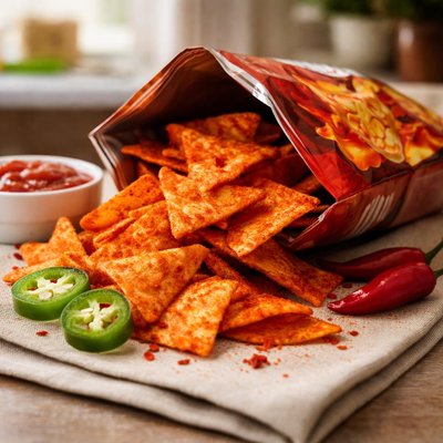 Quest hot and spicy chips